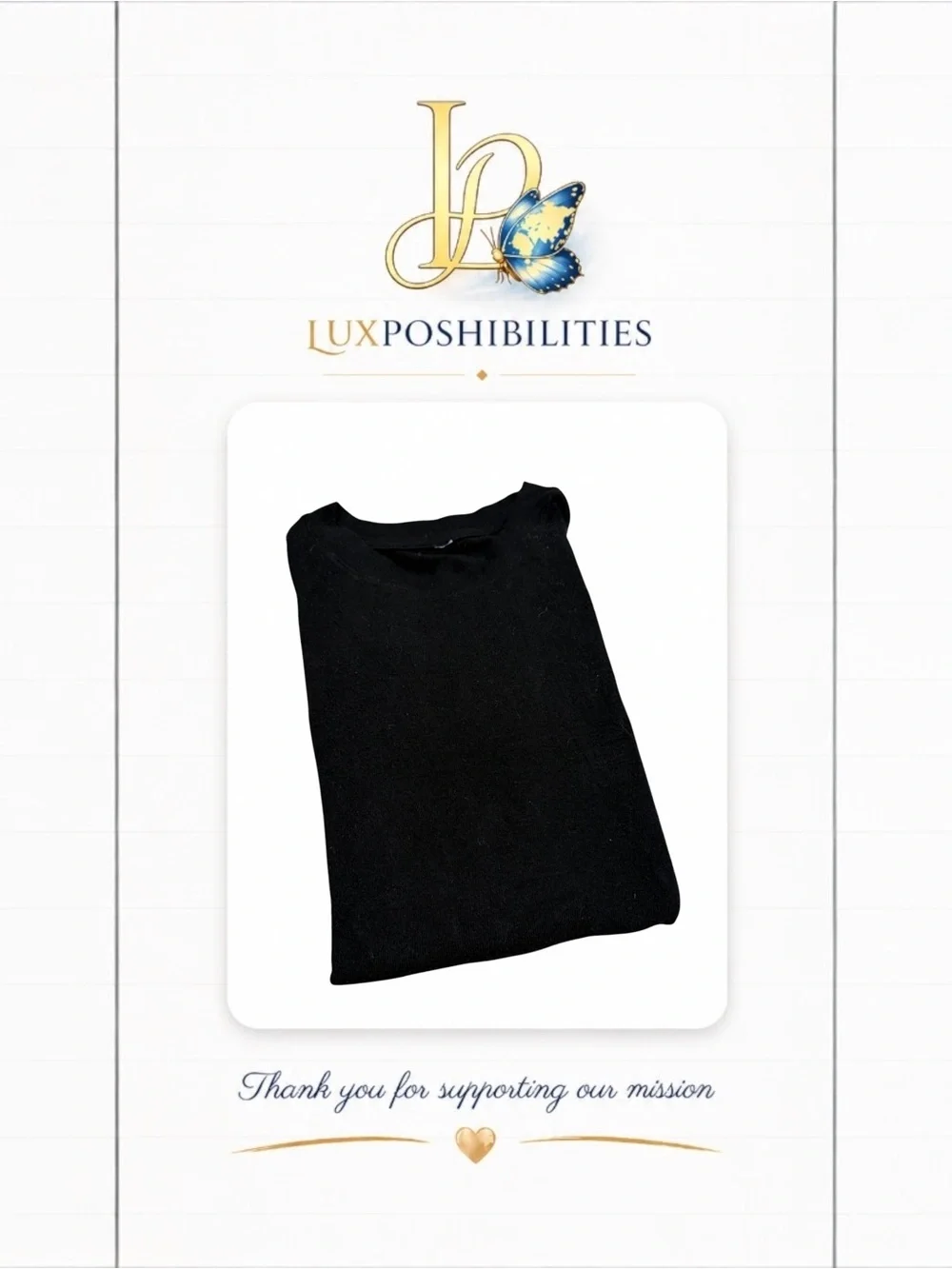 ALO Yoga Black Crewneck Sweater